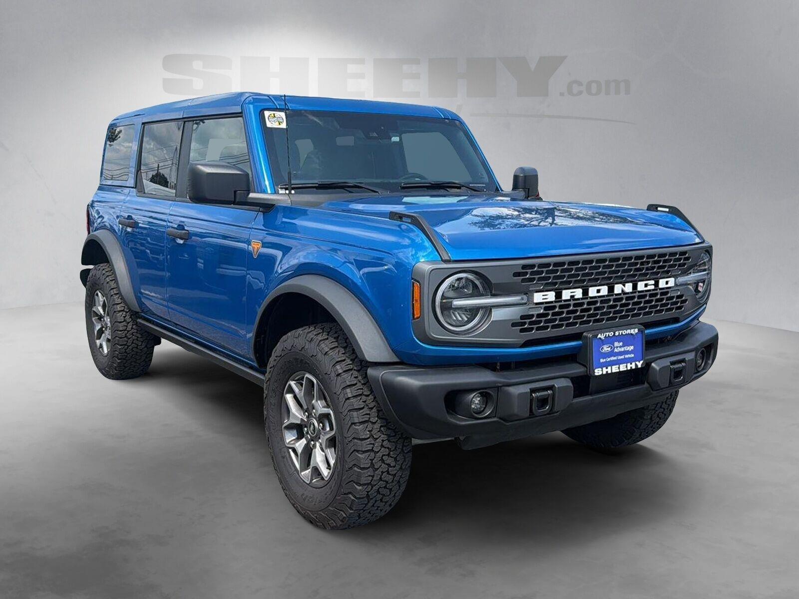 Used 2025 Velocity Blue Ford Badlands image 2