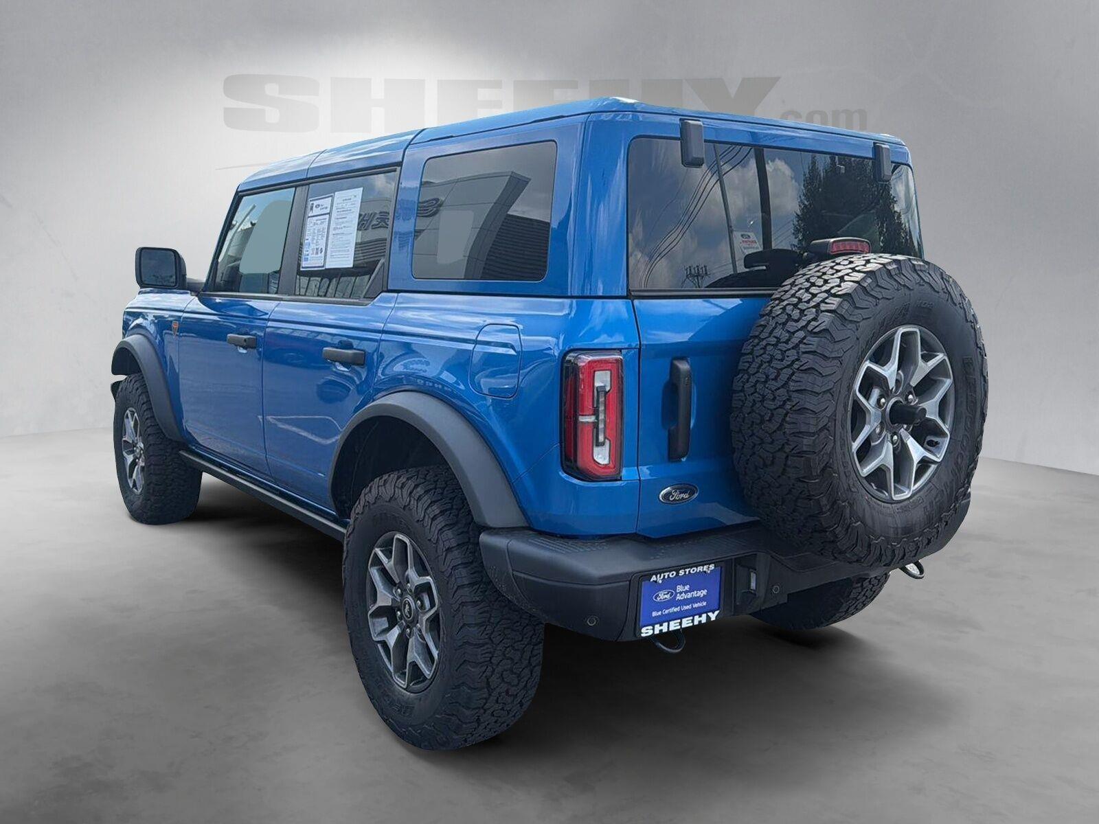 Used 2025 Velocity Blue Ford Badlands image 13