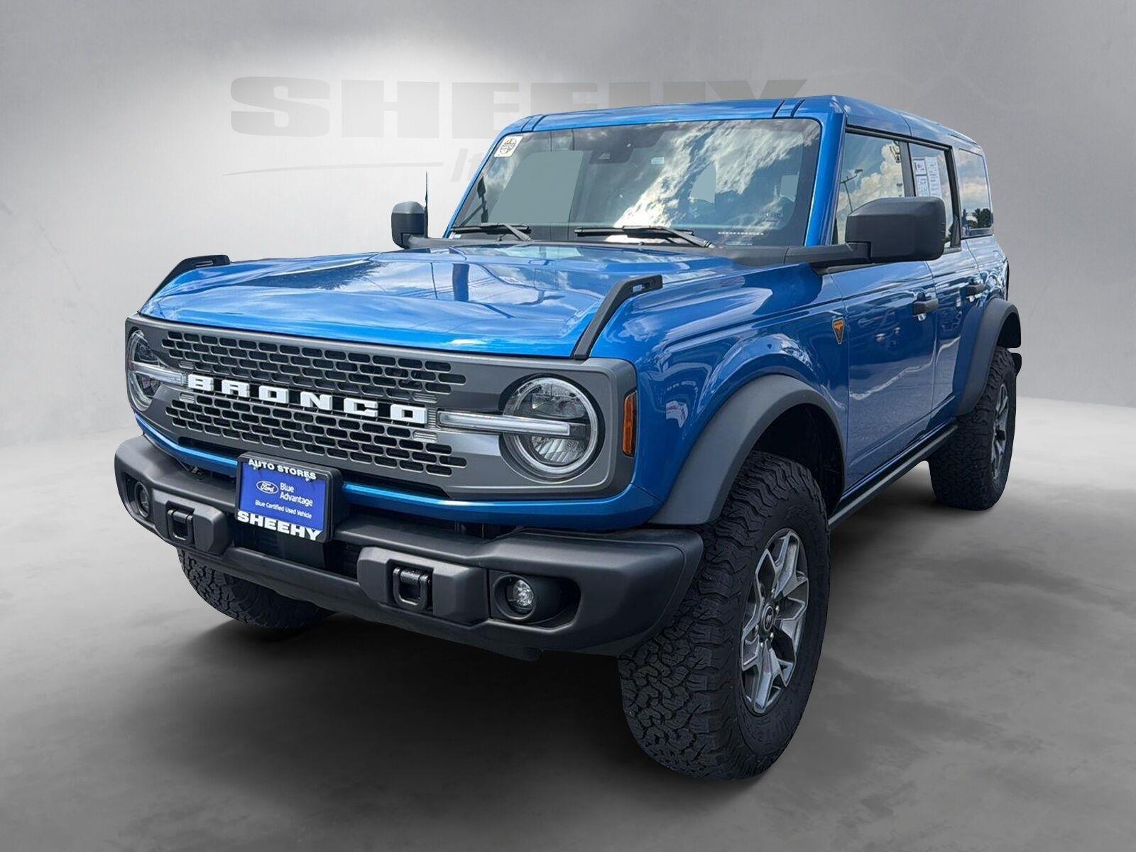 Used 2025 Velocity Blue Ford Badlands image 14