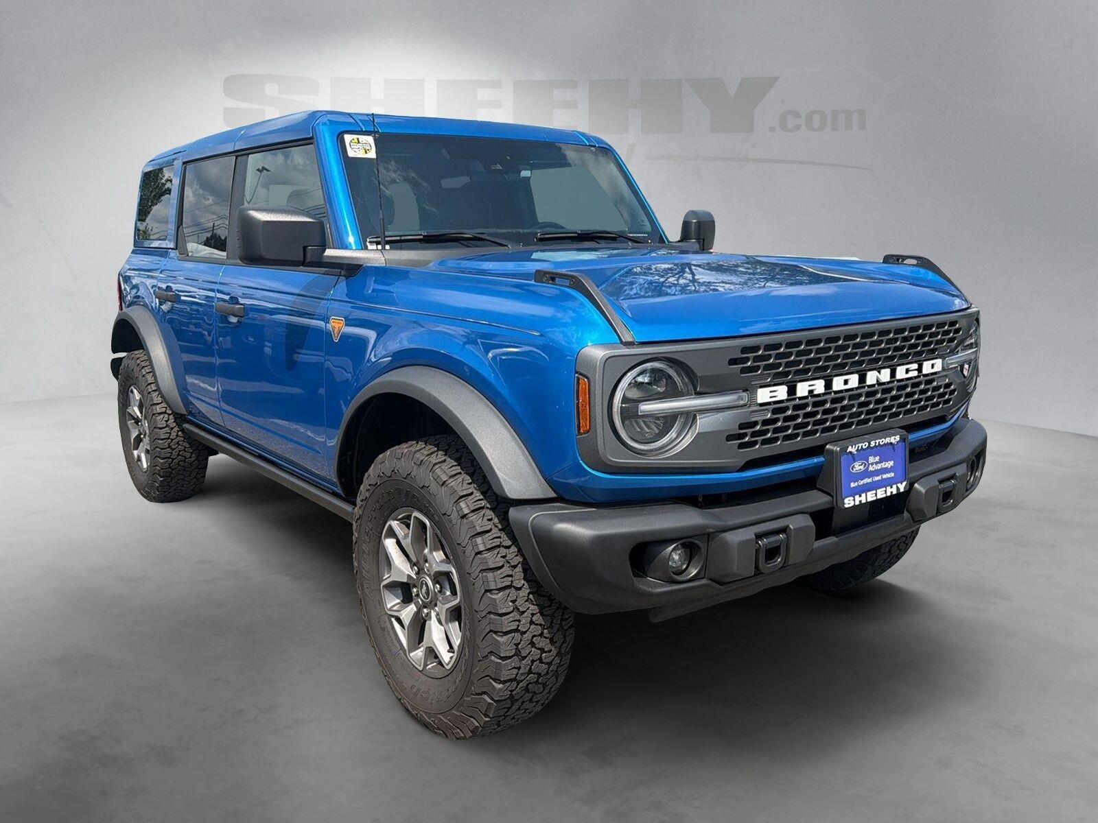Used 2025 Velocity Blue Ford Badlands image 16