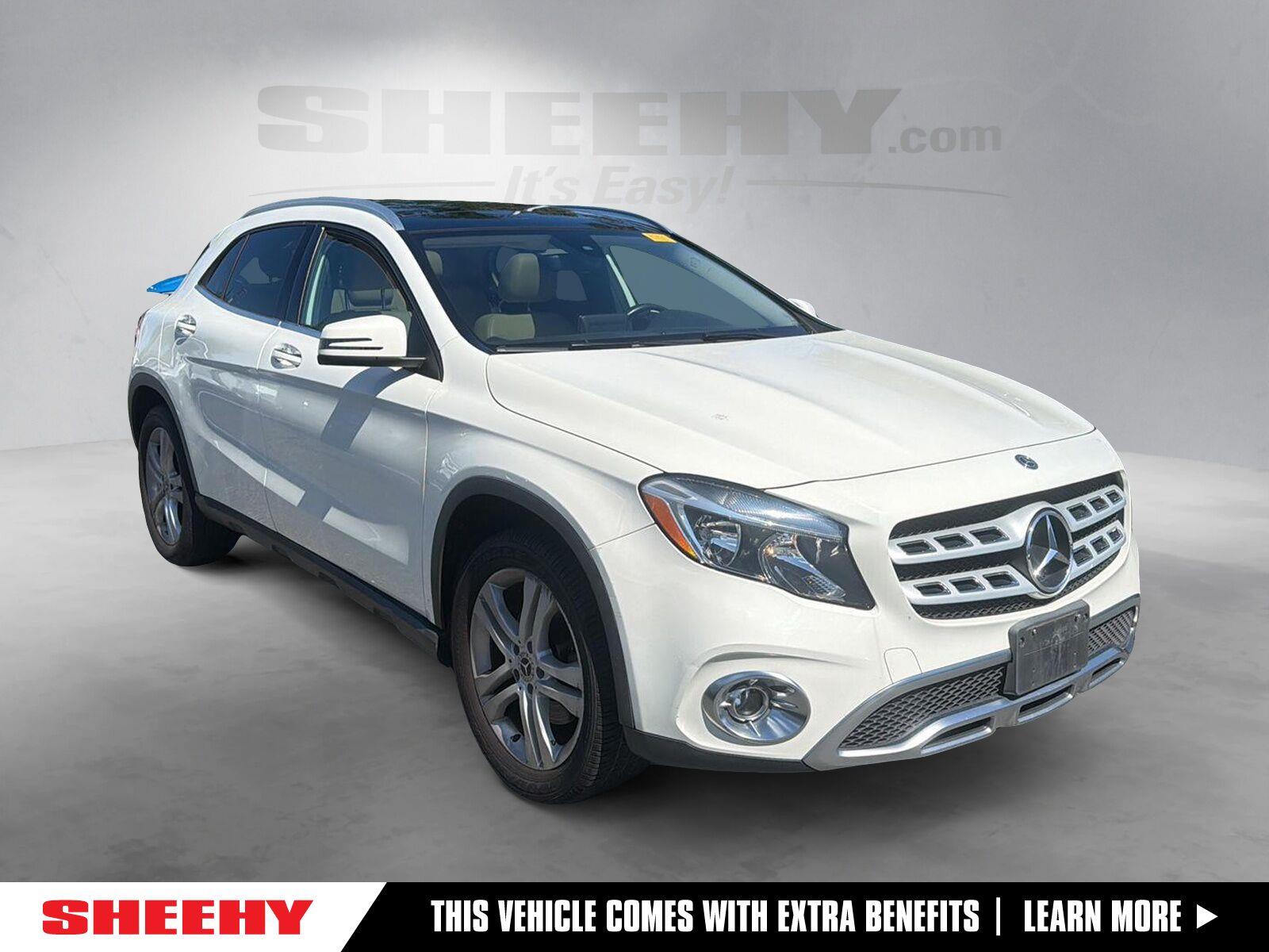 Cirrus White 2018 Mercedes-Benz GLA SUV / Crossover All-Wheel Drive Automatic