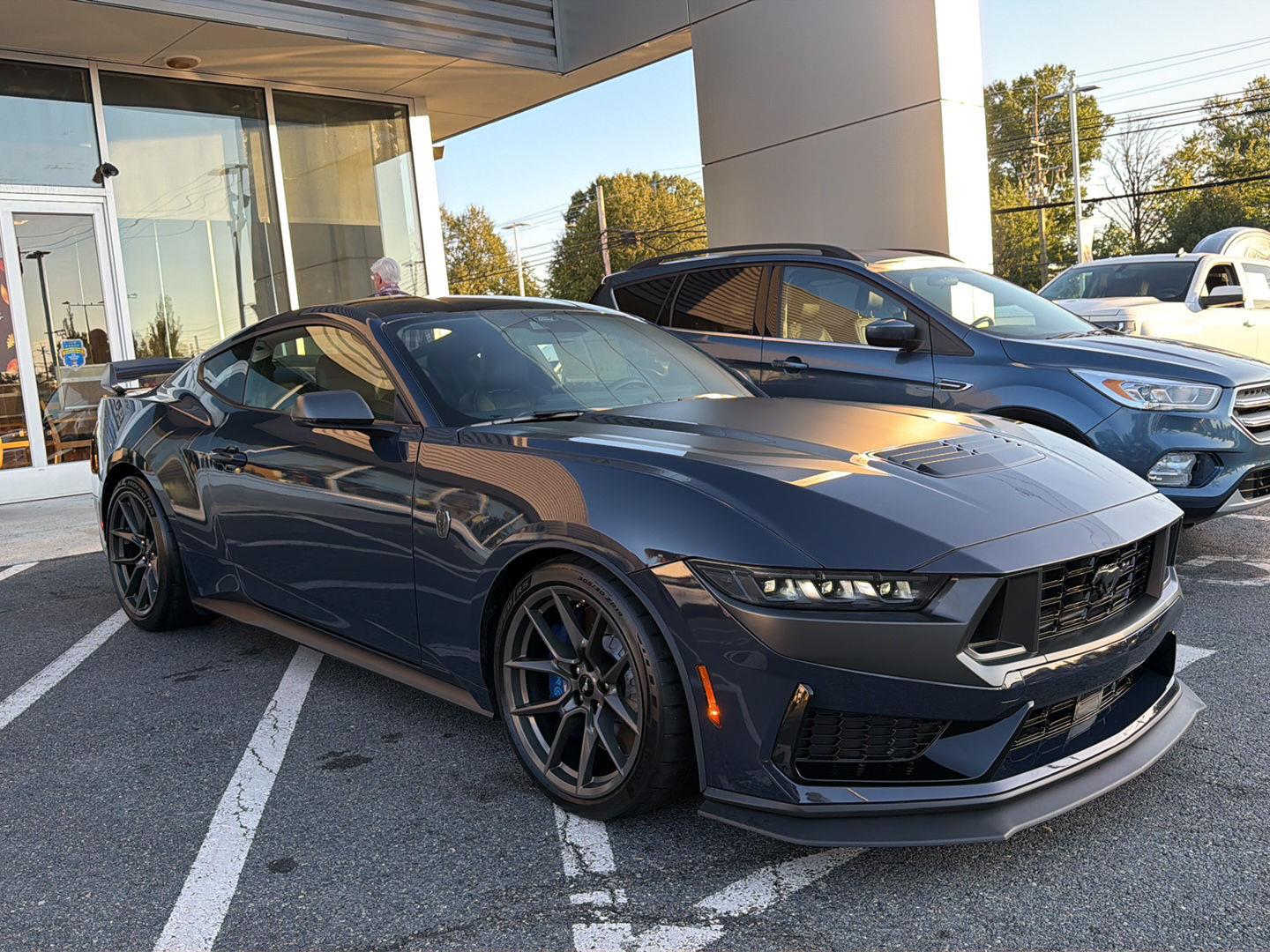 Used 2025 Blue Ford Dark Horse image 2