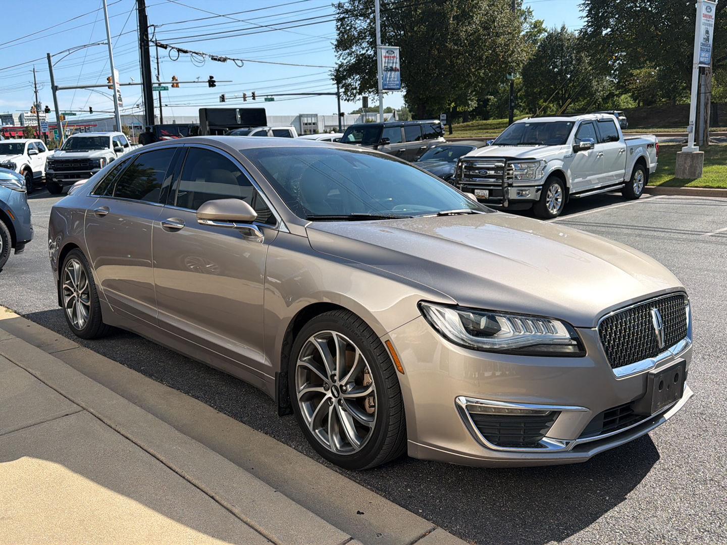 Iced Mocha Metallic 2019 Lincoln MKZ Sedan All-Wheel Drive 6-Speed Automatic