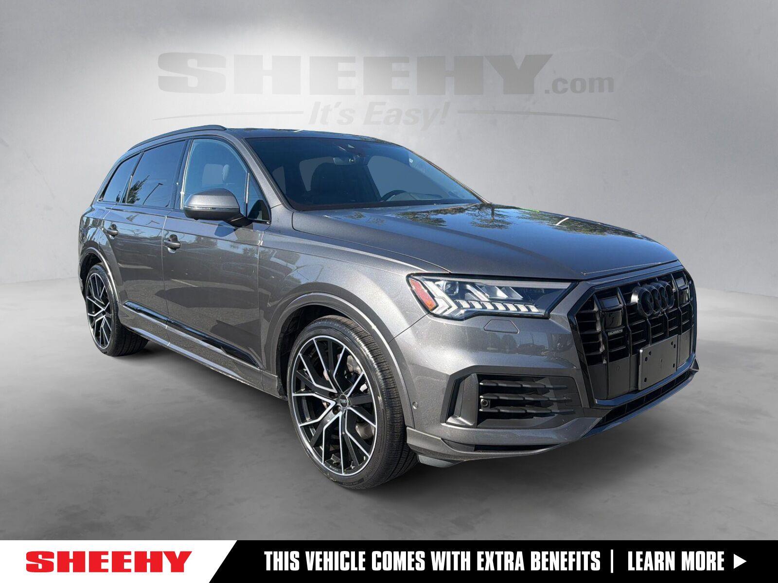 Samurai Gray Metallic 2021 Audi Q7 SUV / Crossover All-Wheel Drive Automatic