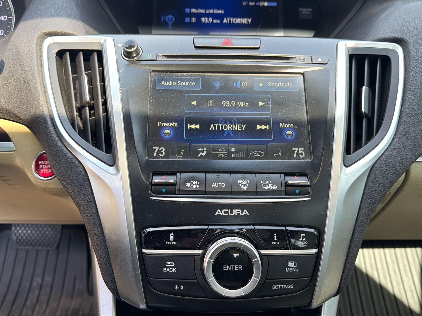 Used 2015 Black Copper Pearl Acura 4DR SDN FWD image 12