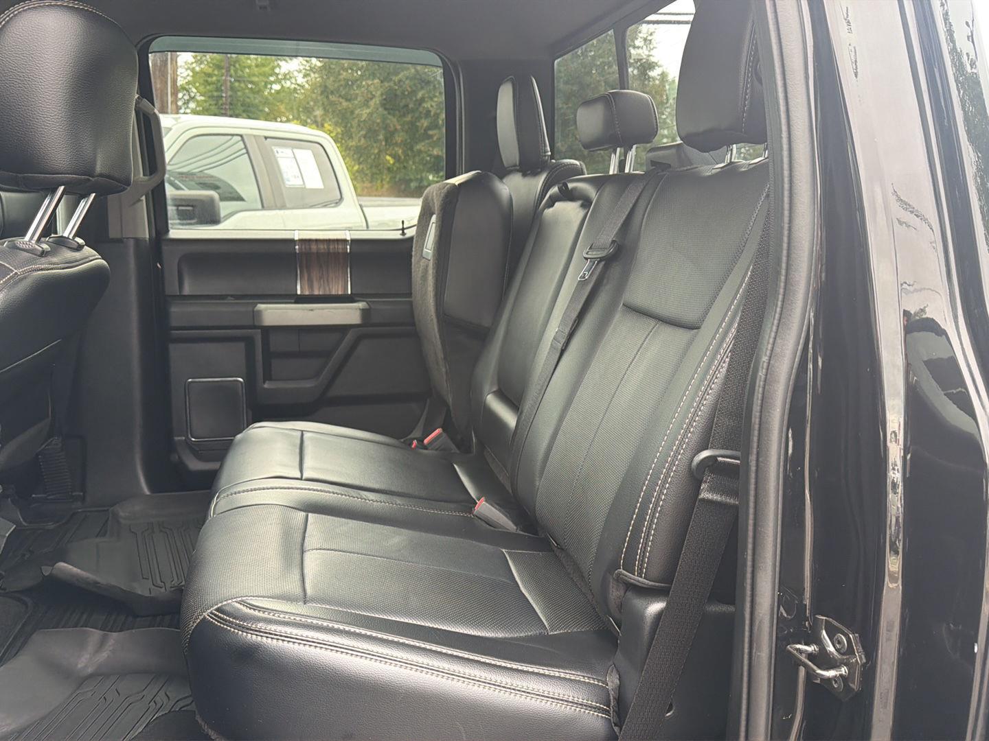 Used 2018 Shadow Black Ford LARIAT image 7