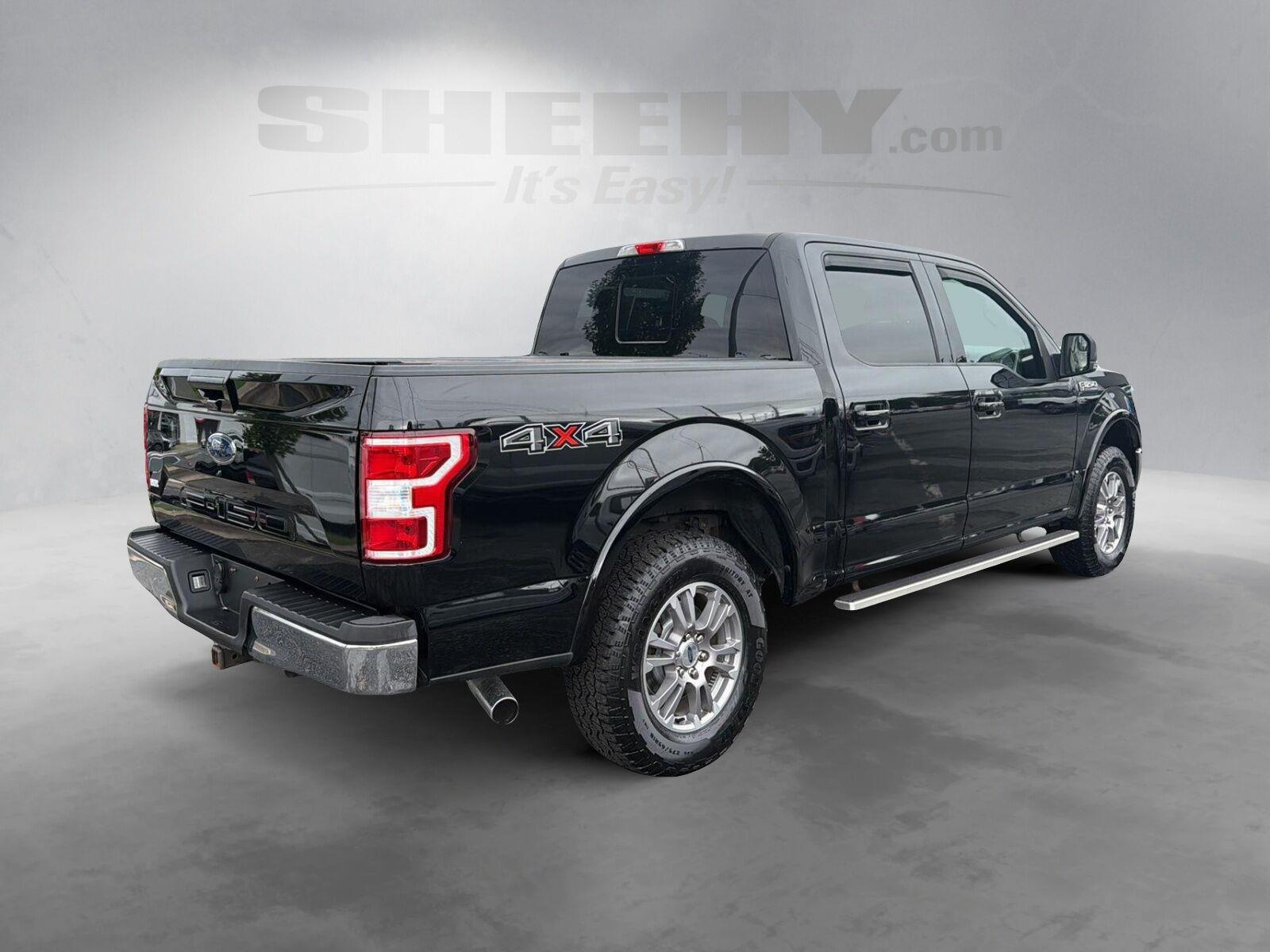 Used 2018 Shadow Black Ford LARIAT image 11