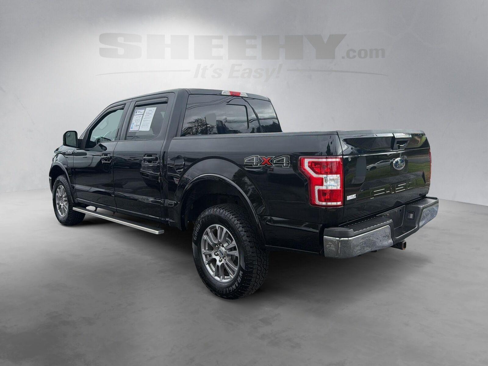 Used 2018 Shadow Black Ford LARIAT image 13