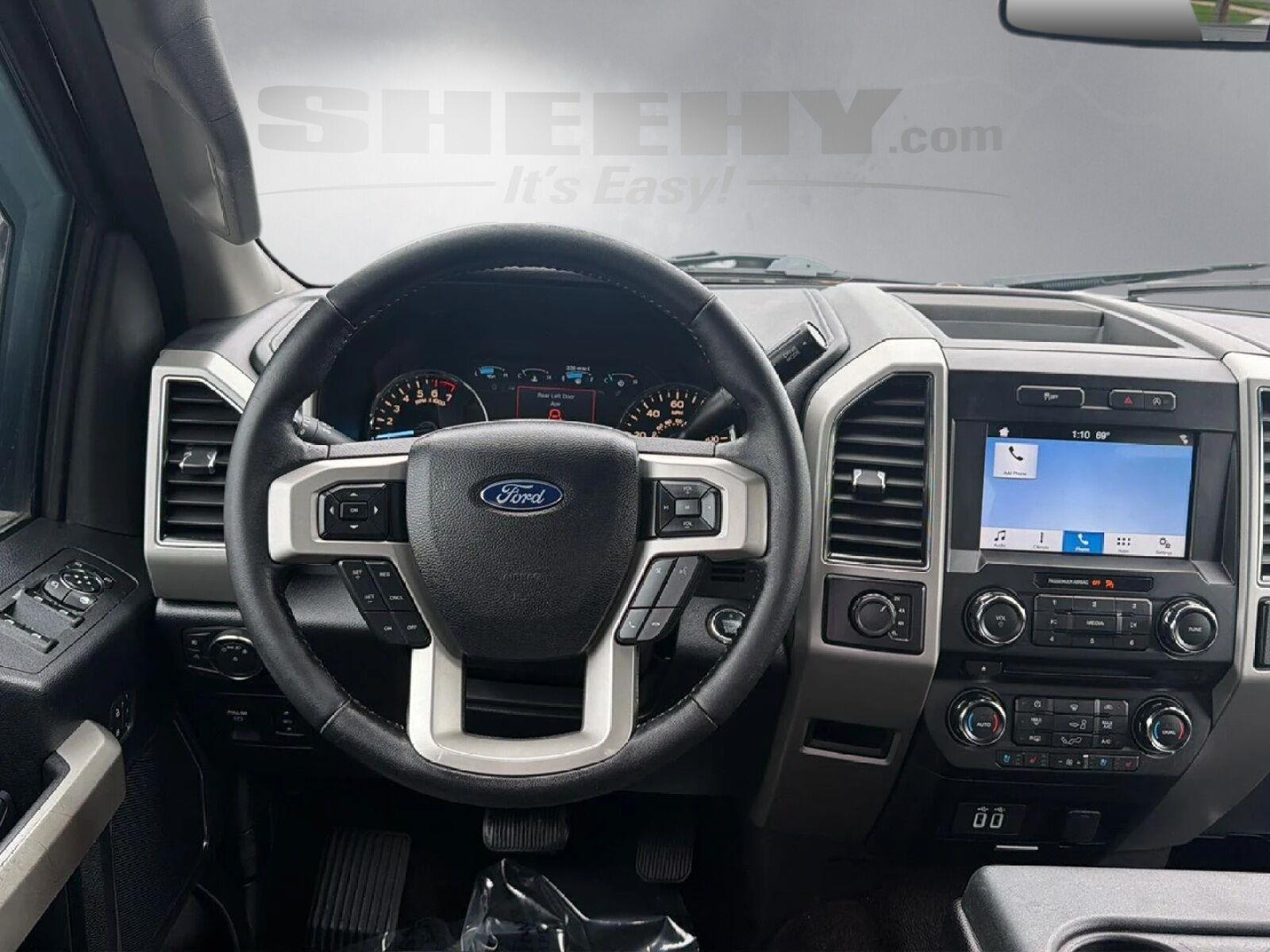 Used 2018 Shadow Black Ford LARIAT image 3