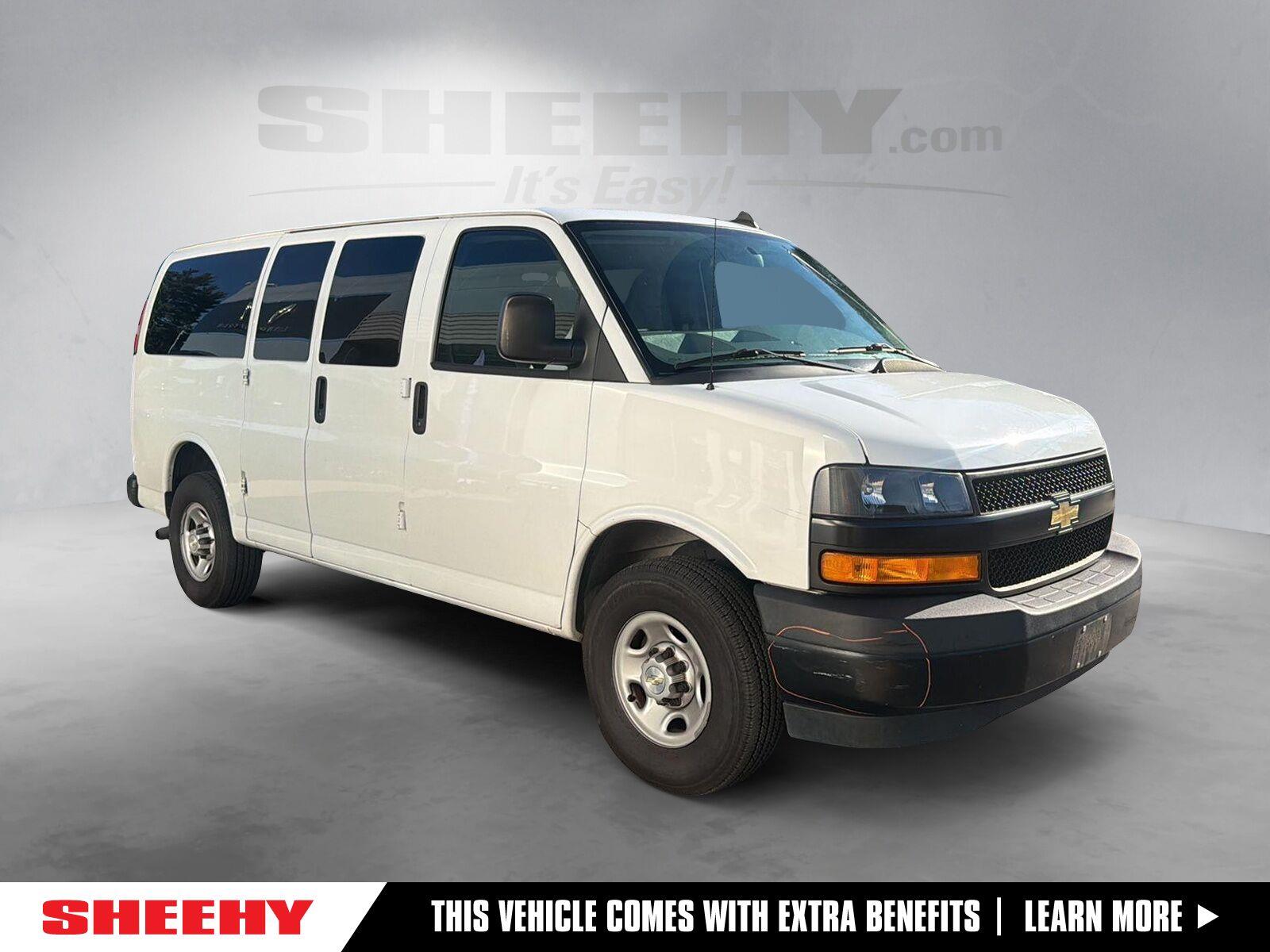Summit White 2020 Chevrolet Express Van Rear-Wheel Drive 8-Speed Automatic