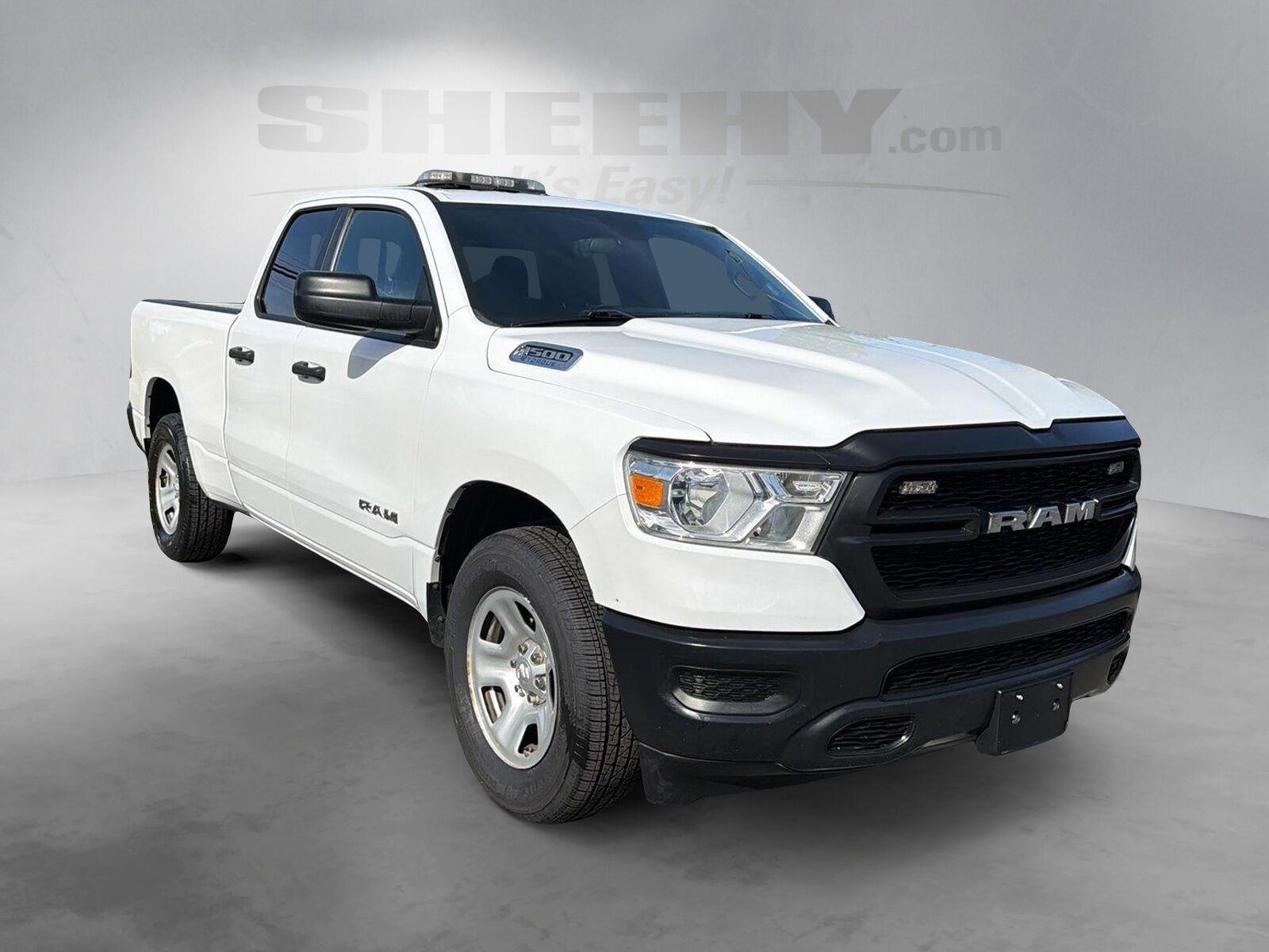 Used 2022 Bright White Clearcoat Ram Tradesman image 2