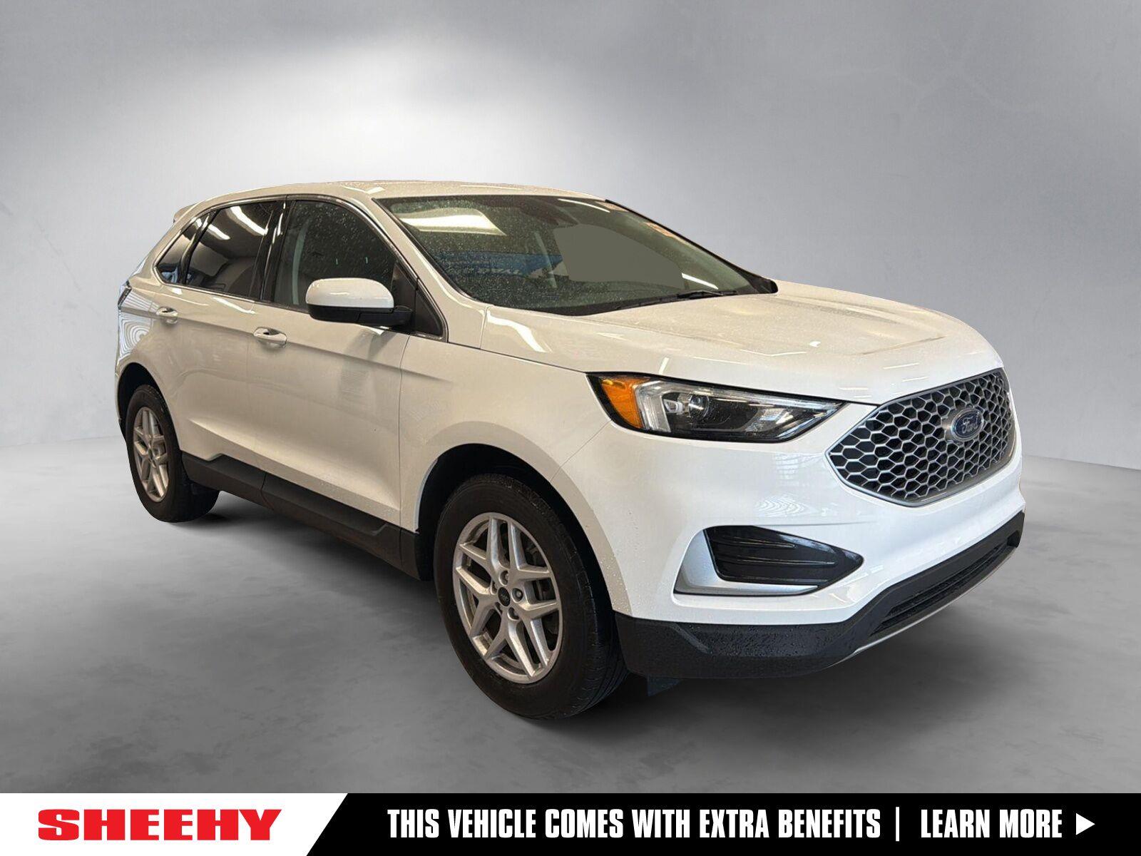 Oxford White 2023 Ford Edge SUV / Crossover All-Wheel Drive 8-Speed Automatic