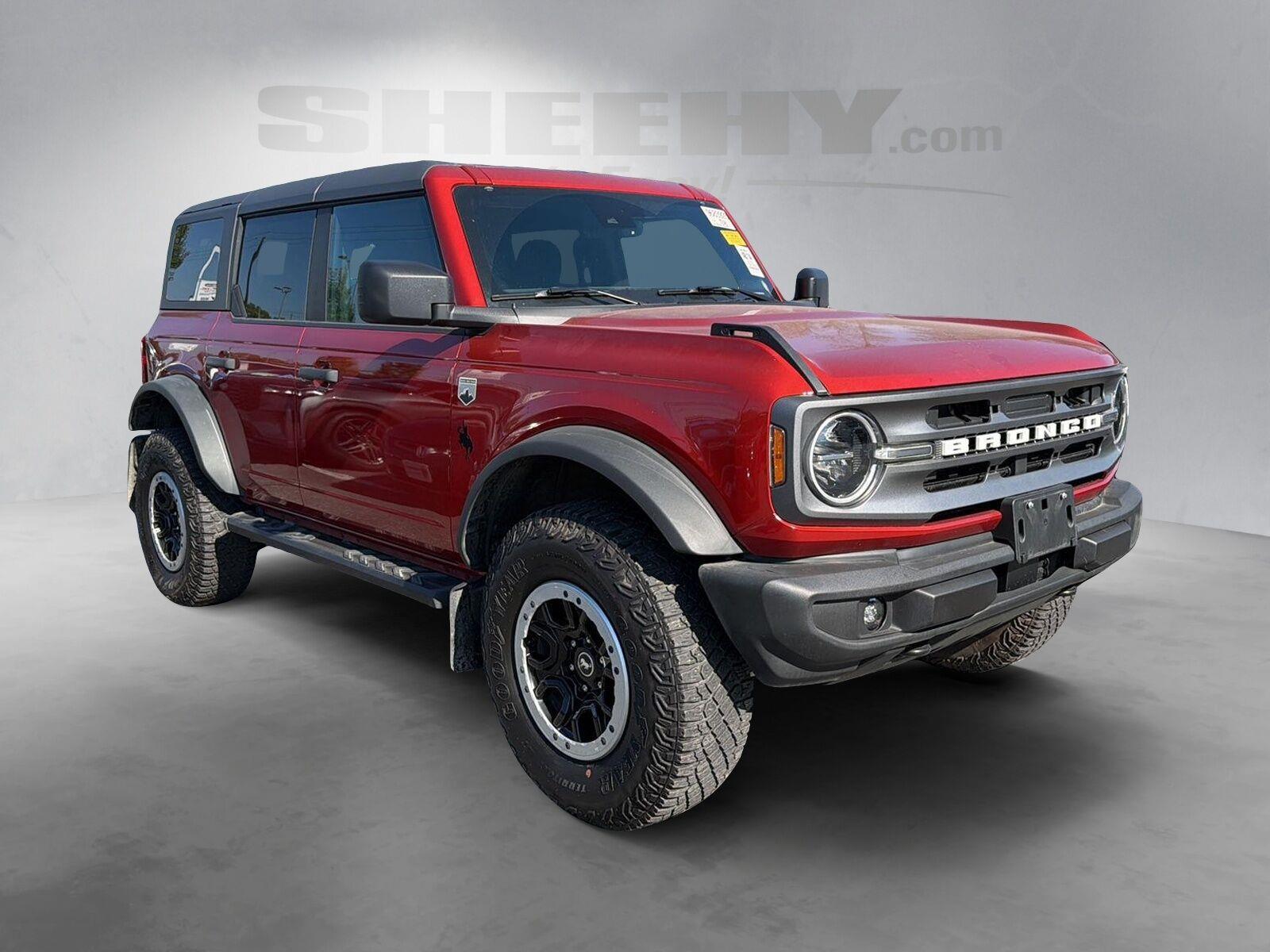 Used 2023 Hot Pepper Red Metallic Tinted Clearcoat Ford Big Bend image 2