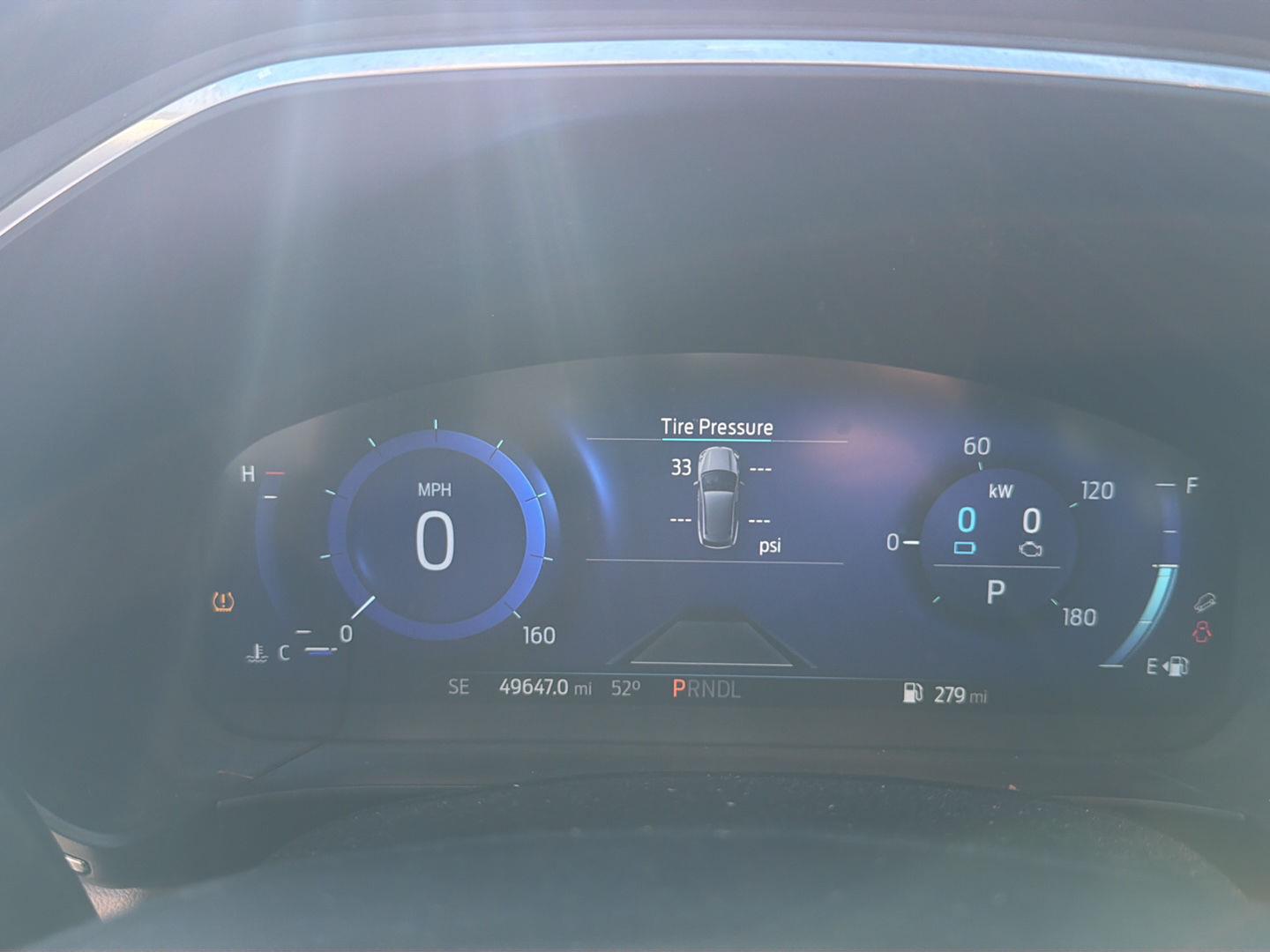 Used 2020 Blue Metallic Ford Titanium Hybrid image 6