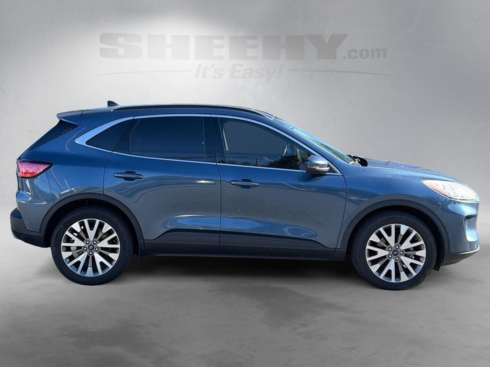 Used 2020 Blue Metallic Ford Titanium Hybrid image 10