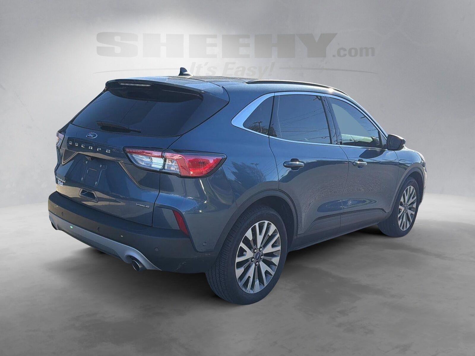 Used 2020 Blue Metallic Ford Titanium Hybrid image 13