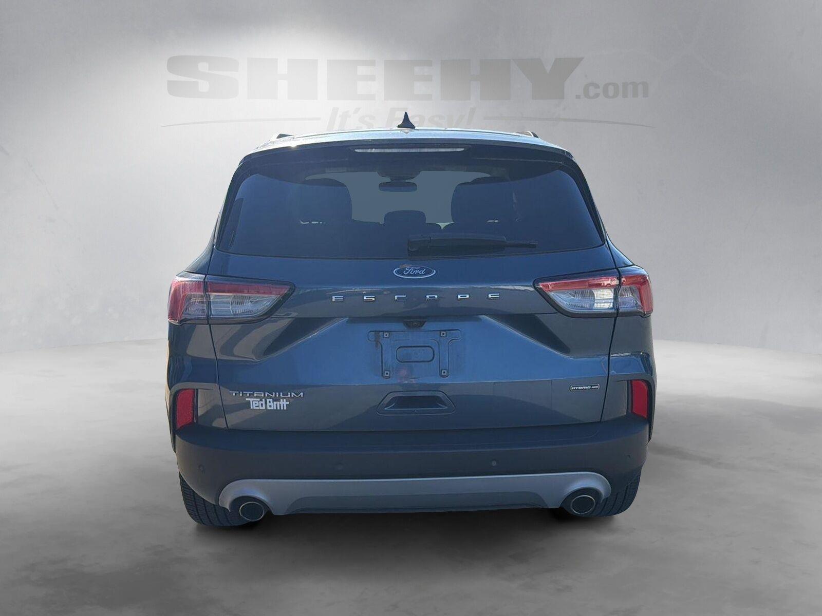 Used 2020 Blue Metallic Ford Titanium Hybrid image 14