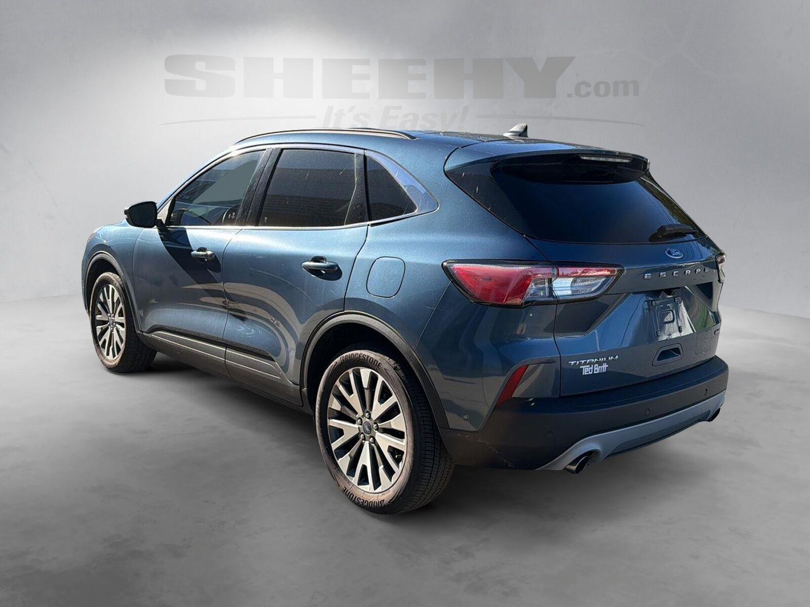 Used 2020 Blue Metallic Ford Titanium Hybrid image 15