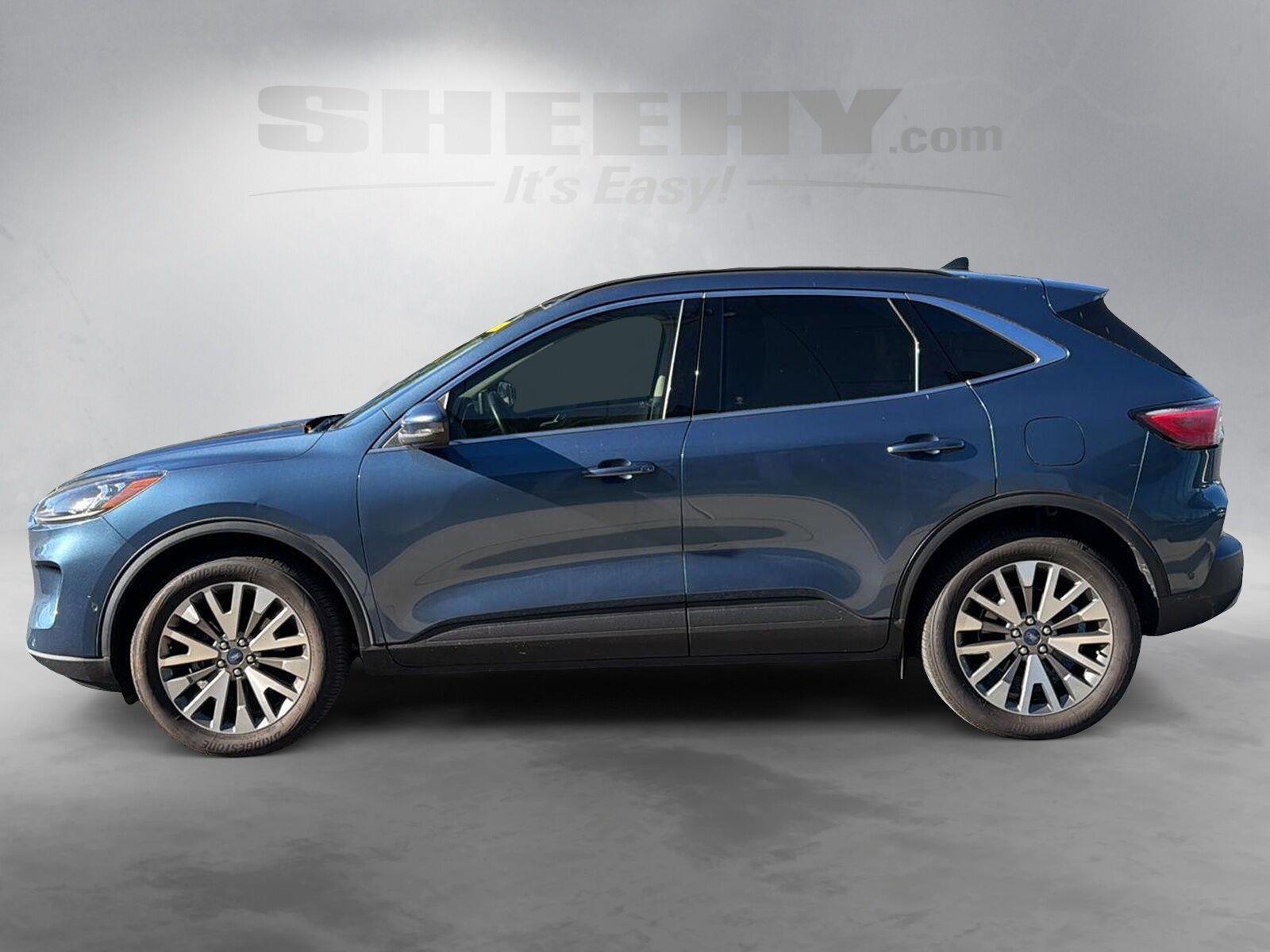 Used 2020 Blue Metallic Ford Titanium Hybrid image 16