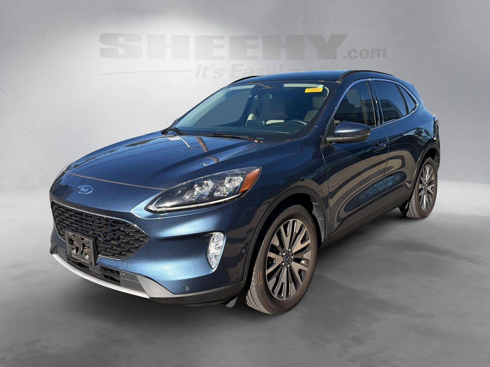 Used 2020 Blue Metallic Ford Titanium Hybrid image 17