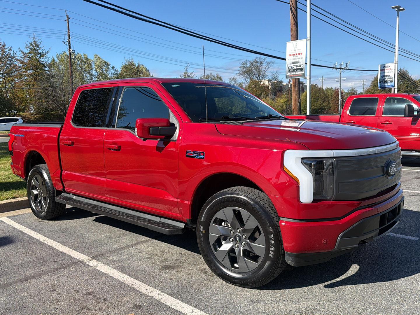  2025 Ford F-150 Lightning Lariat SuperCrew AWD   