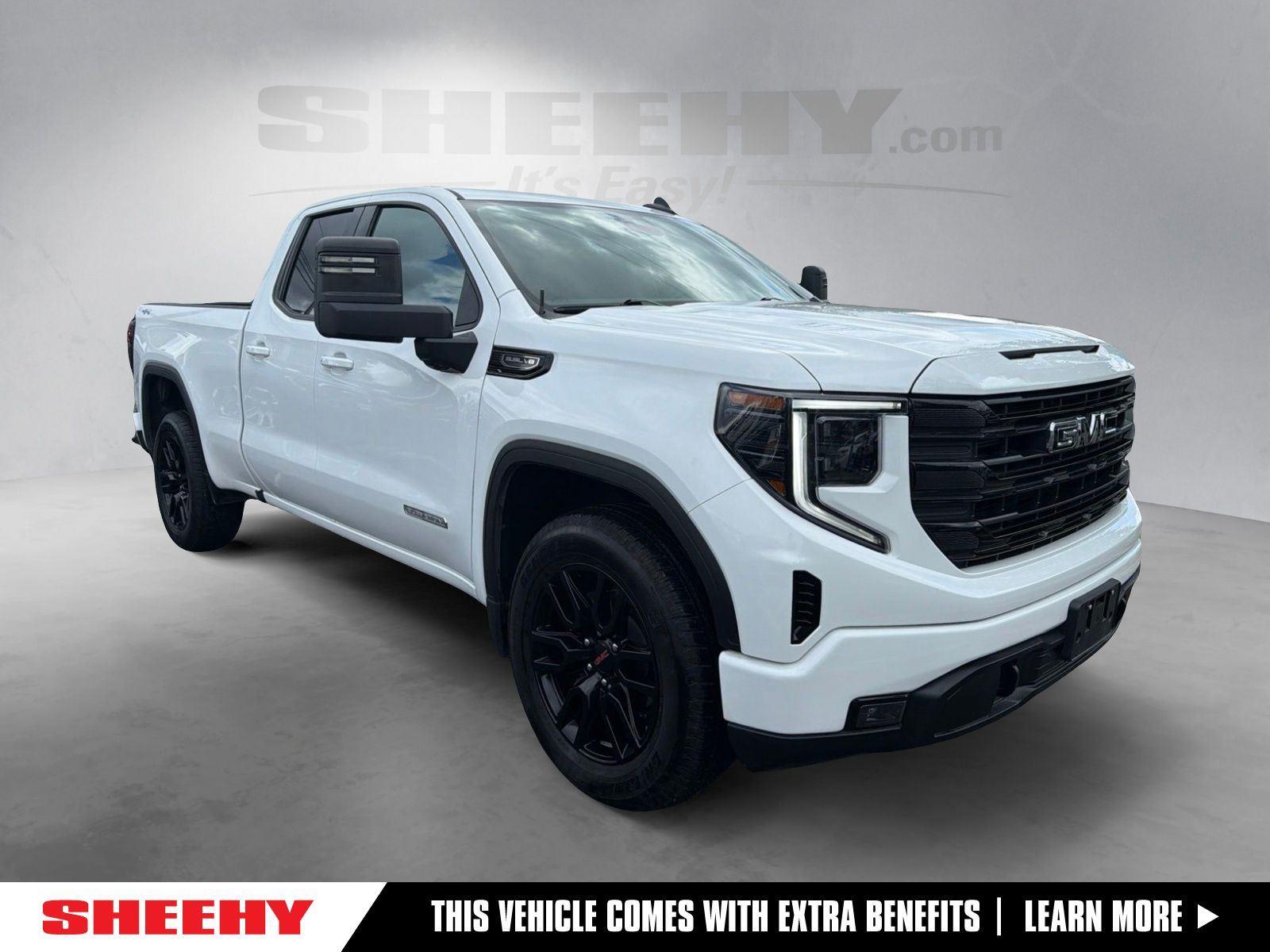 Summit White 2025 GMC Sierra 1500 Pickup Truck Four-Wheel Drive Automatic