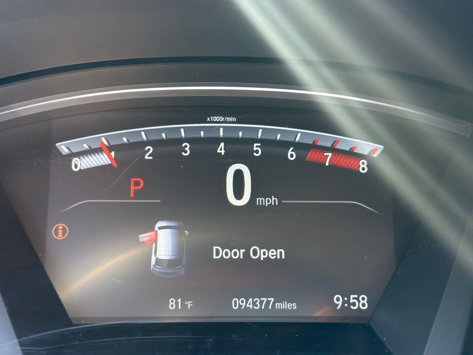 Used 2019 Crystal Black Pearl Honda EX image 5