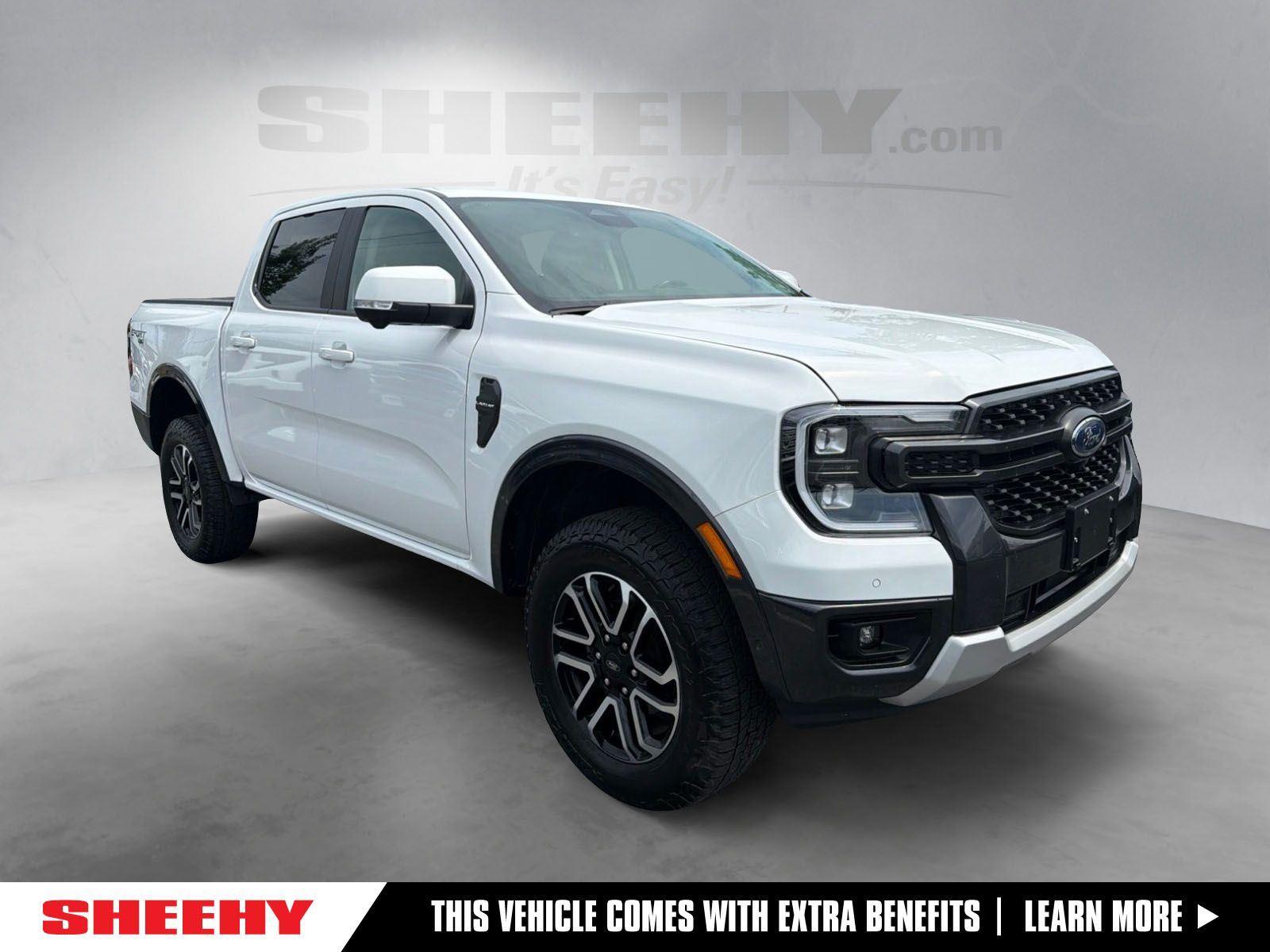 Oxford White 2024 Ford Ranger Pickup Truck Four-Wheel Drive Automatic