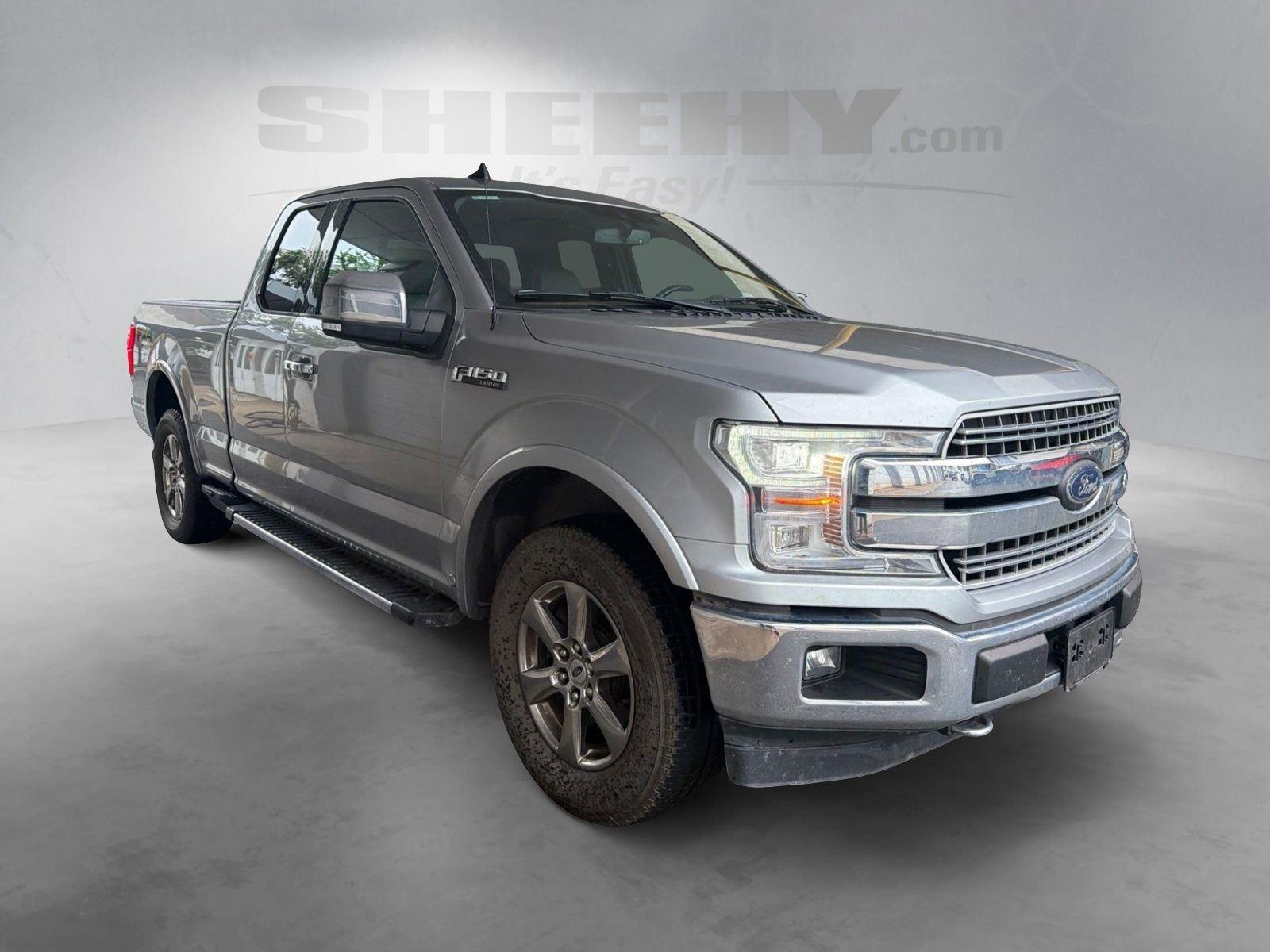 Used 2020 Iconic Silver Metallic Ford LARIAT image 2