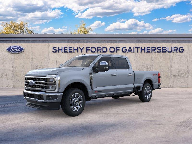 New 2026 Glacier Gray Metallic Tri-Coat Ford King Ranch image 2