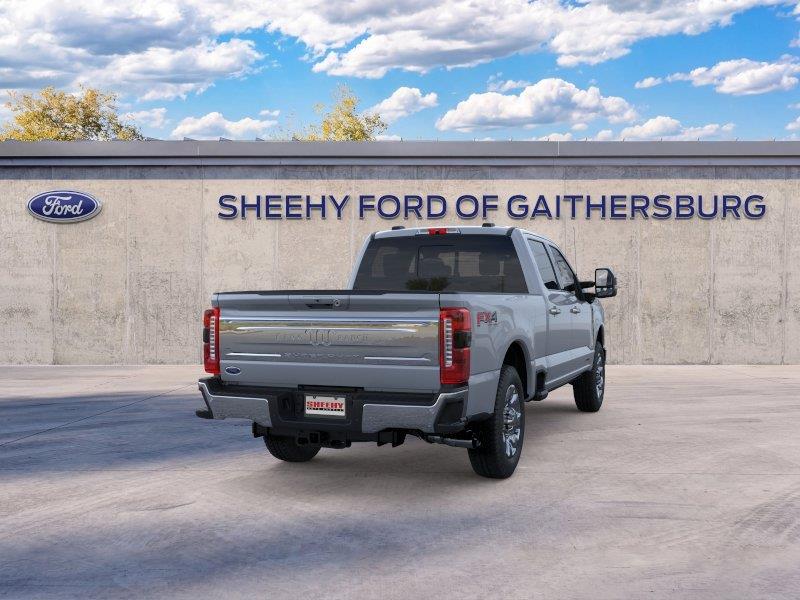 New 2026 Glacier Gray Metallic Tri-Coat Ford King Ranch image 8