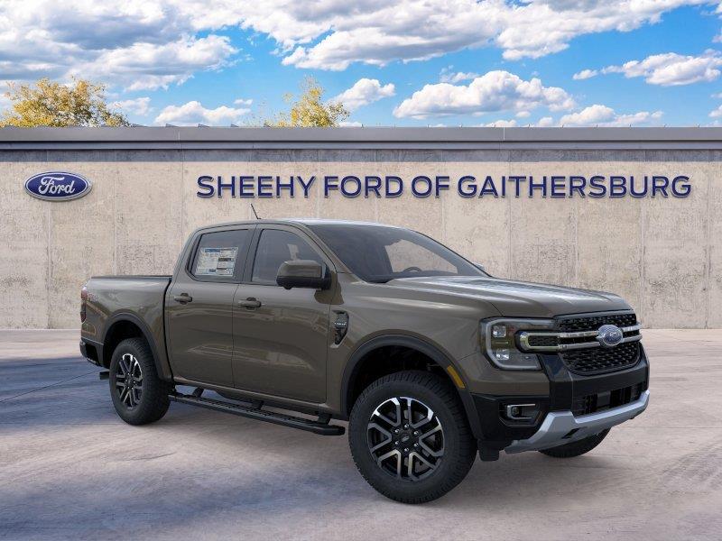 Marsh Gray 2026 Ford Ranger Pickup Truck Four-Wheel Drive Automatic