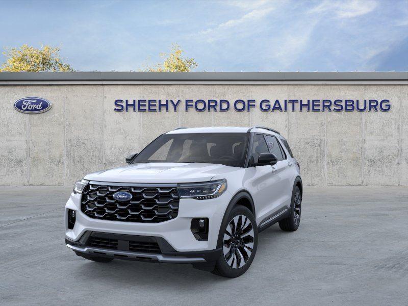 New 2026 Space White Metallic Ford Platinum image 3