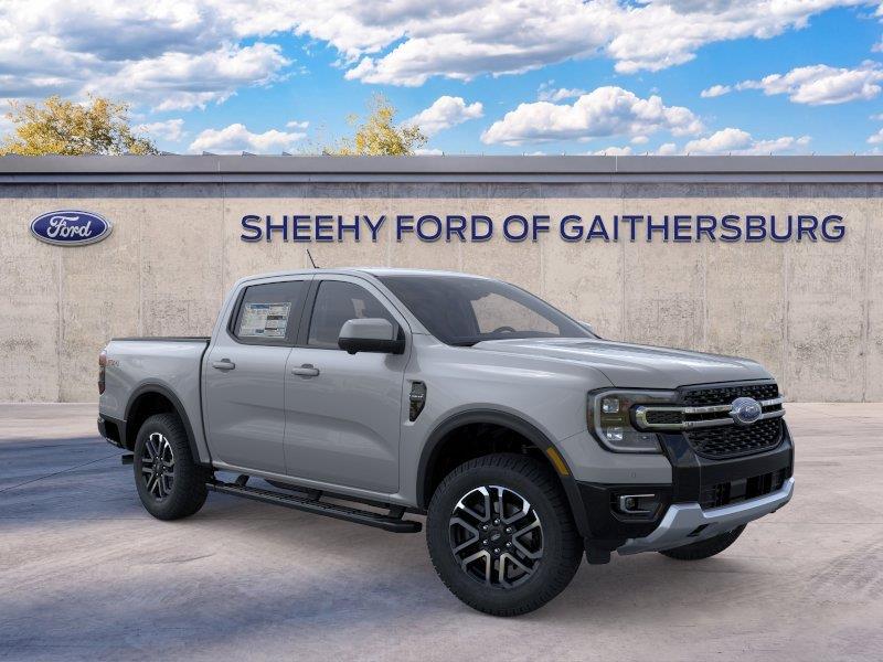 Avalanche Gray 2026 Ford Ranger Pickup Truck Four-Wheel Drive Automatic