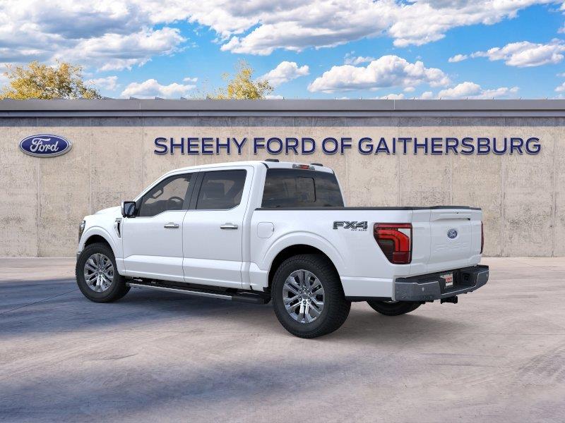 New 2026 Star White Metallic Tri-Coat Ford LARIAT image 5