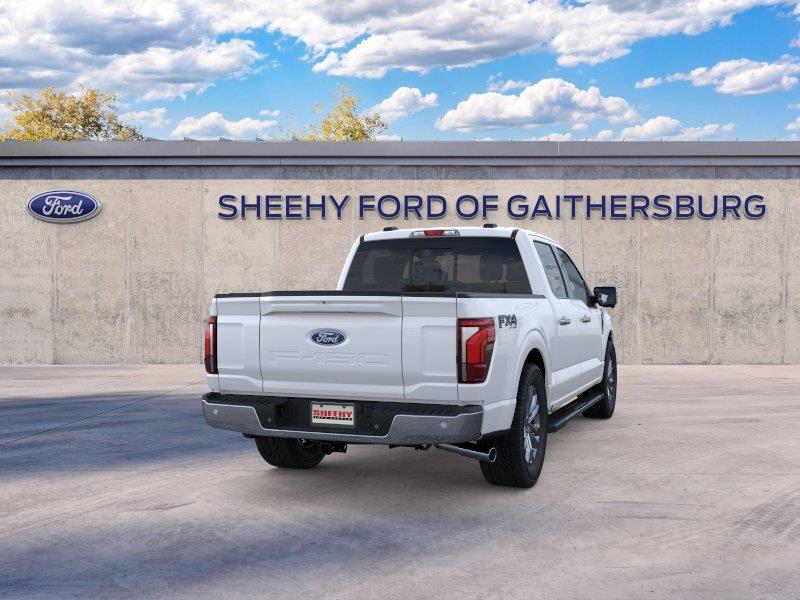 New 2026 Star White Metallic Tri-Coat Ford LARIAT image 8