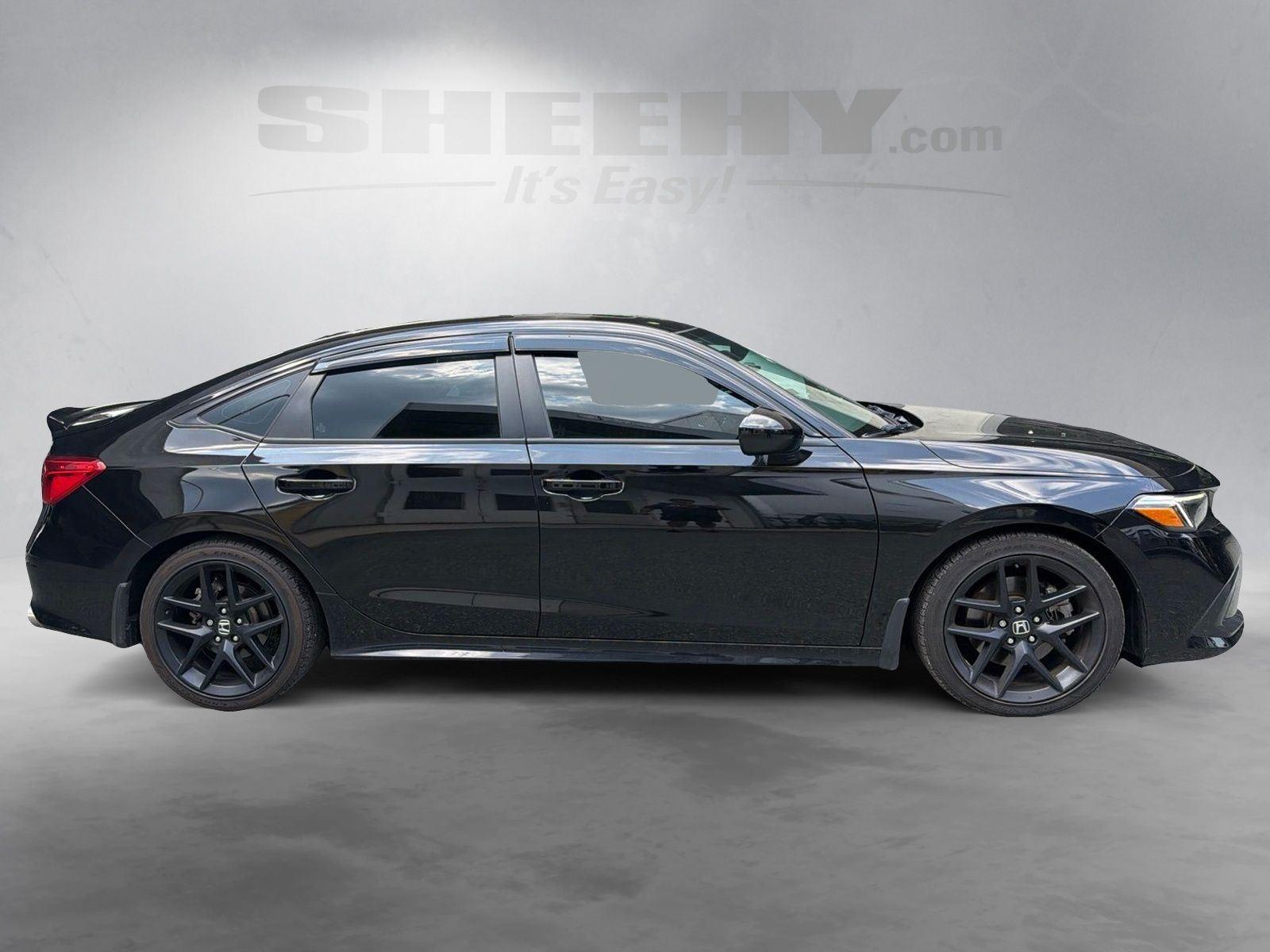 Used 2024 Crystal Black Pearl Honda 4DR MT image 9