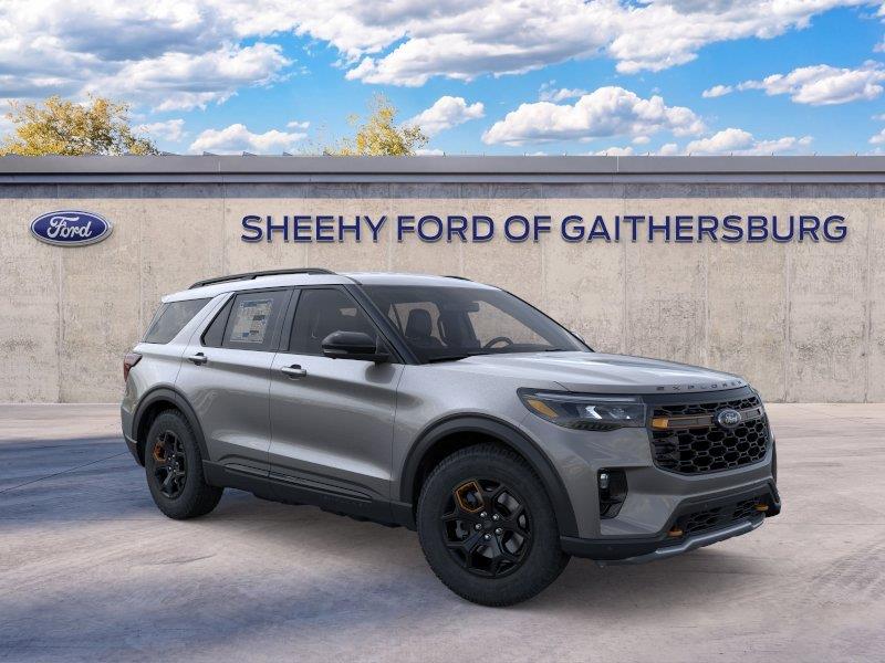 Carbonized Gray Metallic 2026 Ford Explorer SUV / Crossover All-Wheel Drive Automatic