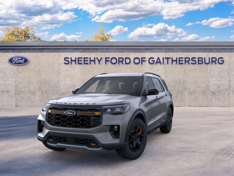 New 2026 Carbonized Gray Metallic Ford Tremor image 3