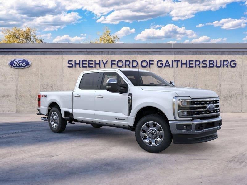 Star White Metallic Tri-Coat 2026 Ford F-250 Super Duty Pickup Truck Four-Wheel Drive Automatic