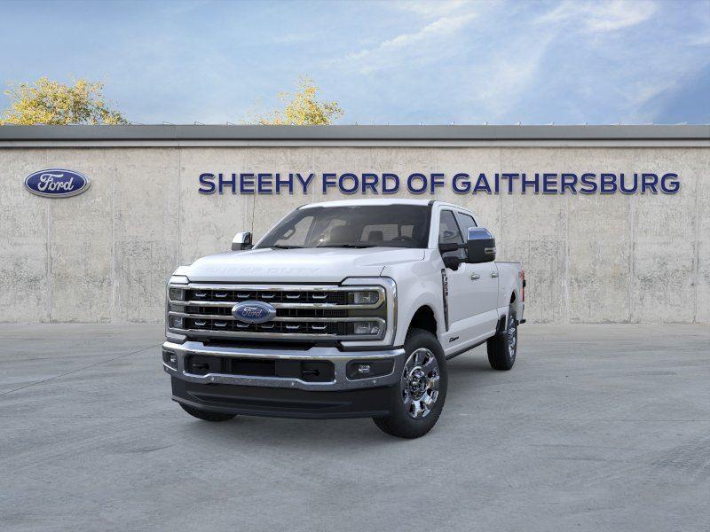 New 2026 Star White Metallic Tri-Coat Ford LARIAT image 3
