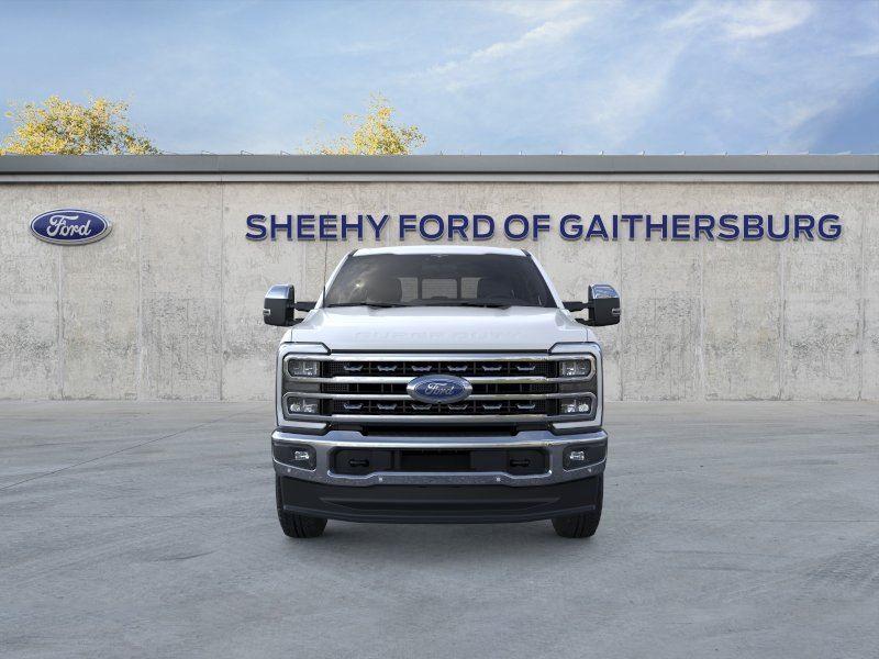New 2026 Star White Metallic Tri-Coat Ford LARIAT image 7