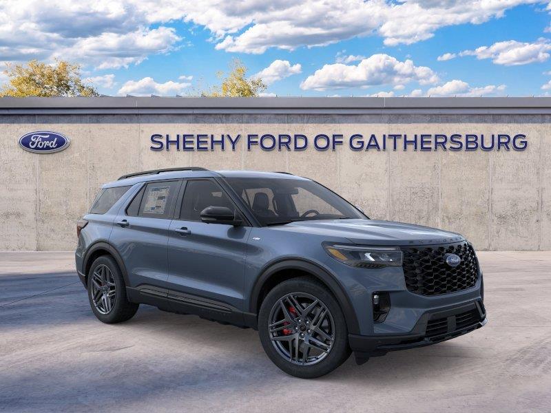 Vapor Blue Metallic 2026 Ford Explorer SUV / Crossover All-Wheel Drive Automatic