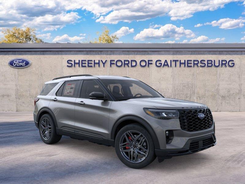 Carbonized Gray Metallic 2026 Ford Explorer SUV / Crossover All-Wheel Drive Automatic