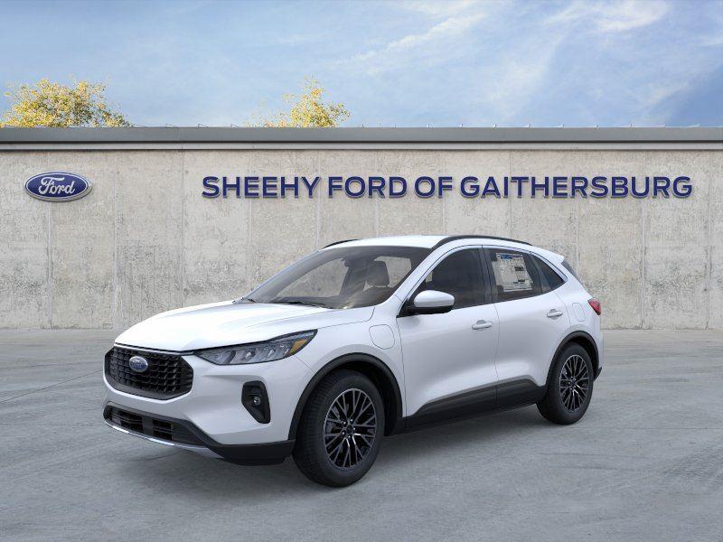 New 2025 Space Silver Metallic Ford PHEV image 2