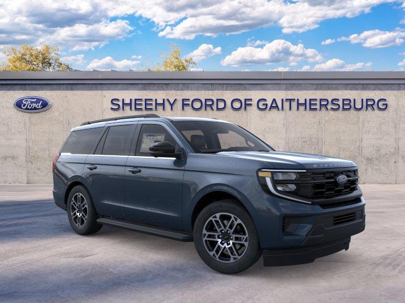 Stone Blue Metallic 2026 Ford Expedition SUV / Crossover Four-Wheel Drive Automatic