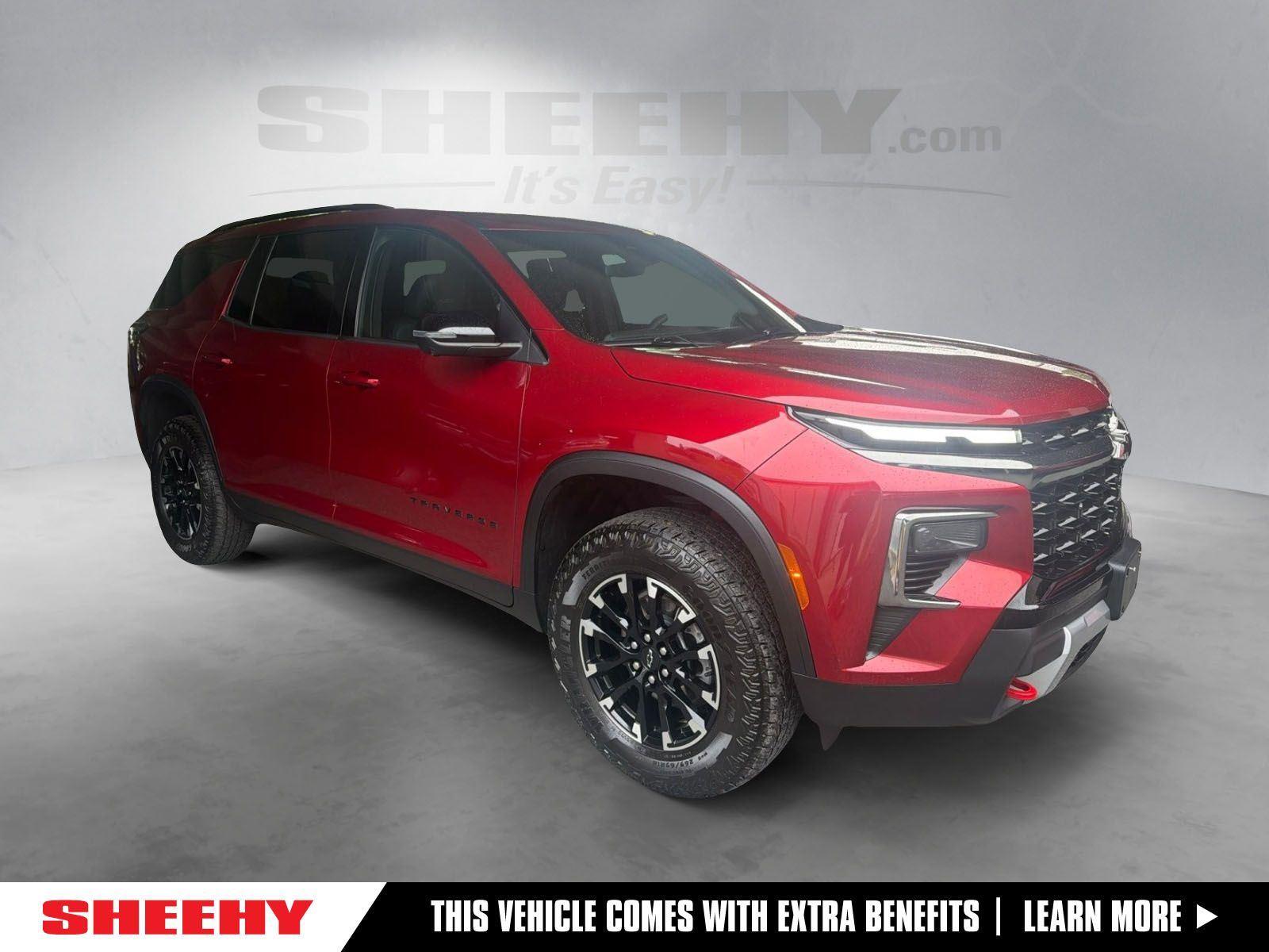 Radiant Red Tintcoat 2024 Chevrolet Traverse SUV / Crossover Four-Wheel Drive 8-Speed Automatic