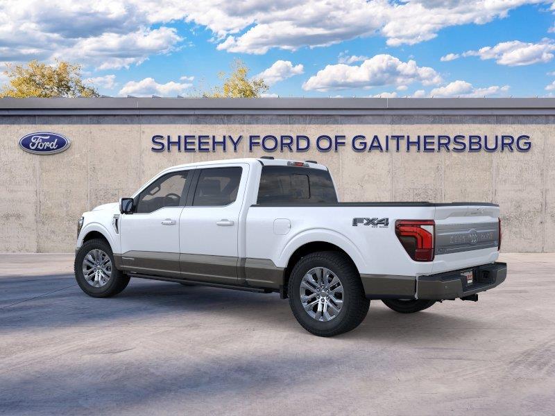 New 2026 Star White Metallic Tri-Coat Ford King Ranch image 5