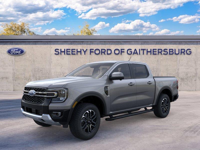 New 2026 Carbonized Gray Metallic Ford LARIAT image 2