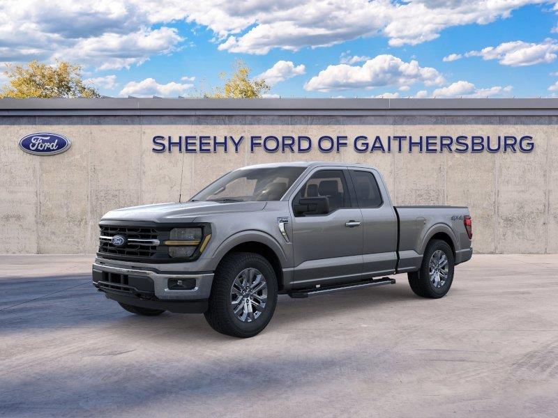New 2026 Carbonized Gray Metallic Ford XLT image 2